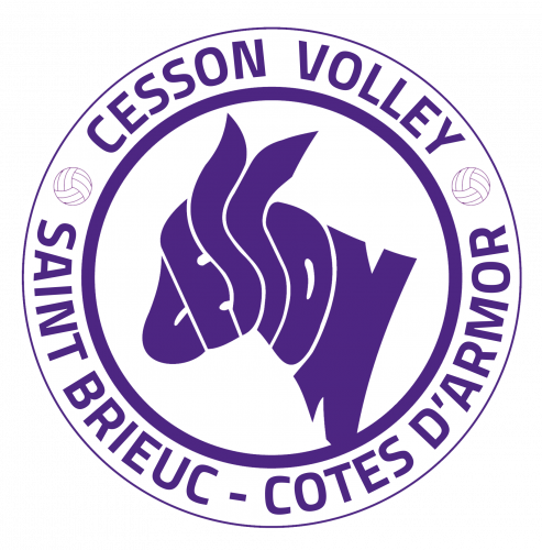 Logo Cesson volley Saint Brieuc Côtes d'Armor